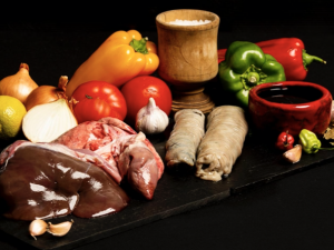 GINGUINGA (DOBRADA + TRIPA + MIUDEZA + SANGUE) 1 PACK