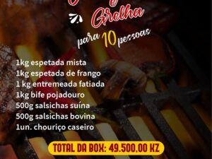 BOX VERÃO É GRELHA